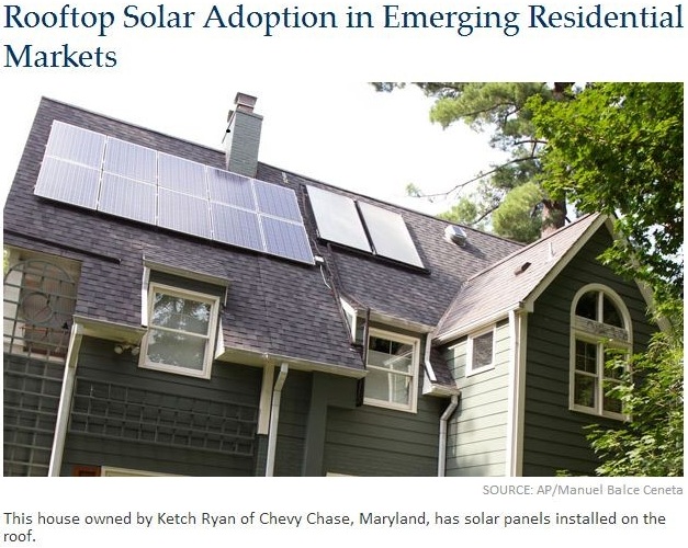 rooftop solar adoption in emerging residential market