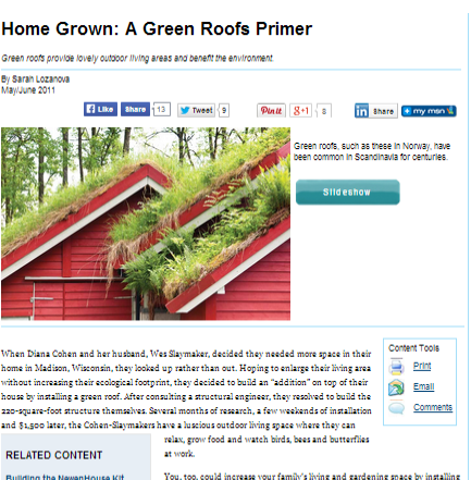 a green roofs primer