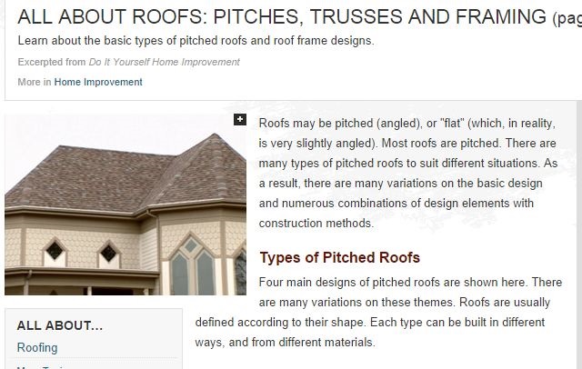 All About Roofs